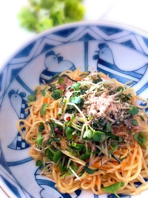 うにとトビっこの冷やし麺|mayumiさん