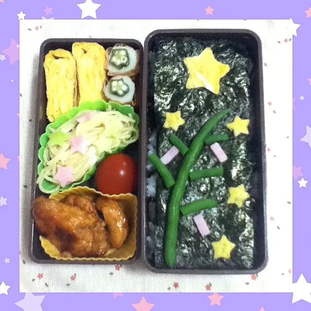 七夕弁当☆|モモさん