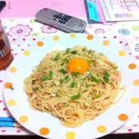 納豆パスタ|本郷 三鈴さん