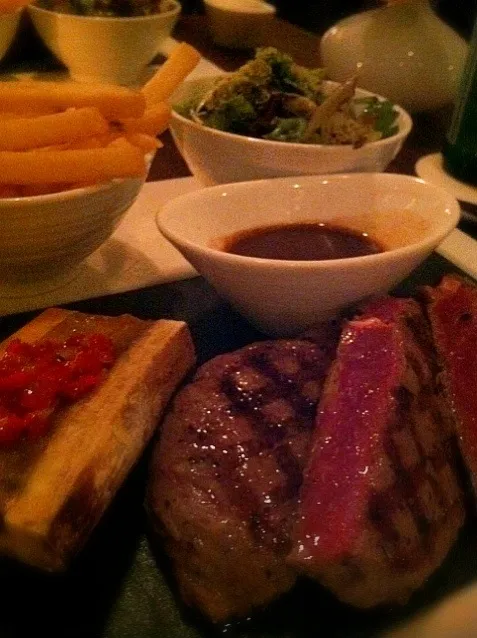 Snapdishの料理写真:angus rib eye (marbling 2)|Tinky 🍒さん