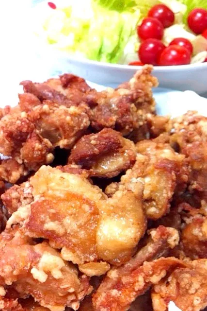 Snapdishの料理写真:karaage(chicken)|mi gyongさん