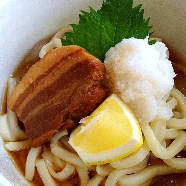 角煮おろしうどん|あみん´ω`)ﾉさん