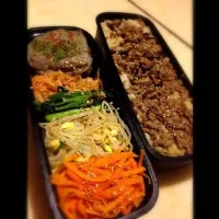 ナムルがあるお弁当