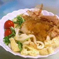 カボスのポン酢おろし 冷やしうどん|ﾌｼﾞﾗﾌﾞﾘｯｸさん