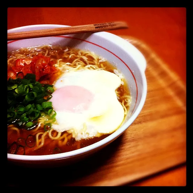 マルちゃん正麺のラーメン。|まゆさん