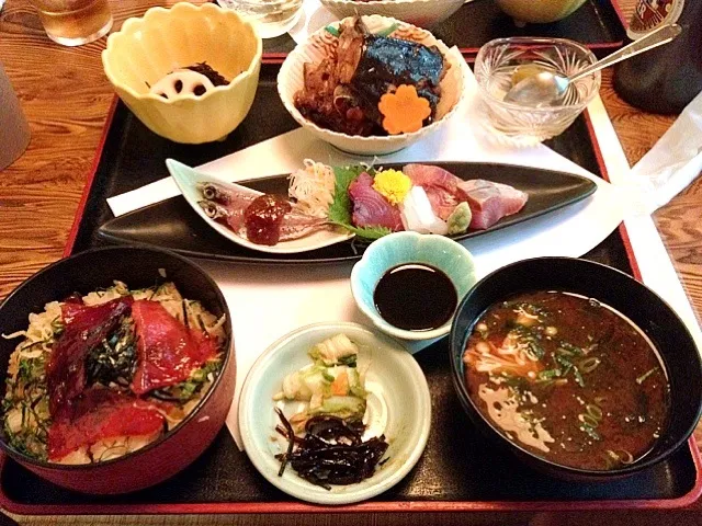 手こね寿司定食|遠山 洸さん