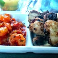 Shrimp & Grilled Squid tapas|Lucieさん