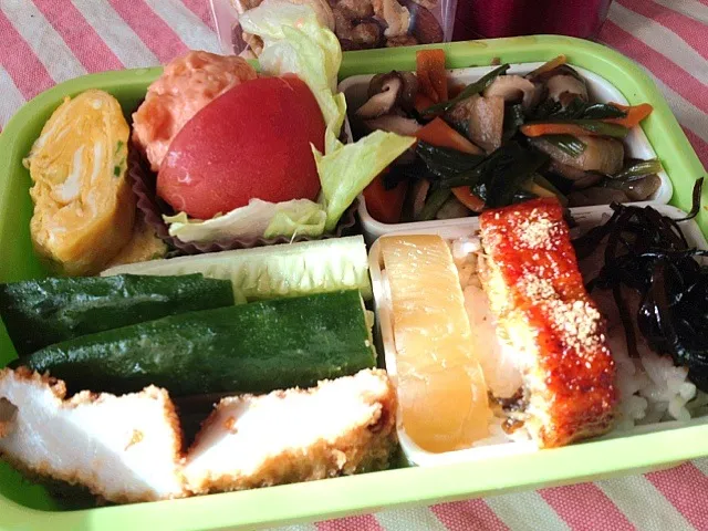 Snapdishの料理写真:糖質制限食のお弁当|mari miyabeさん