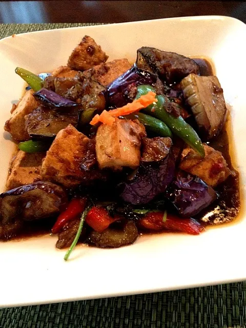 spicy eggplant with tofu|kyli arfordさん