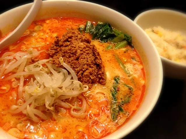 担々麺 with 半炒飯|高橋さん