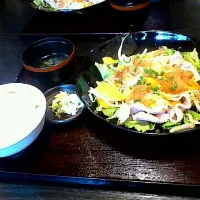 Snapdishの料理写真:豚の冷しゃぶ|池添真也さん