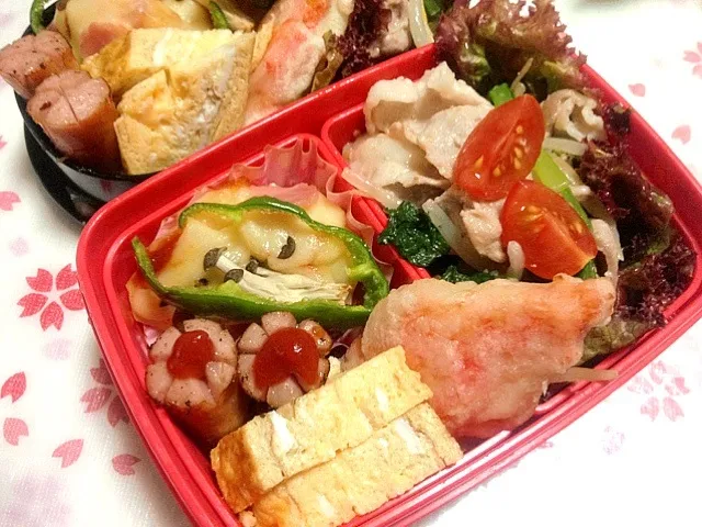 ☆豚冷しゃぶ弁当☆|めぐさん