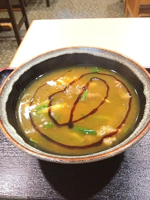 Snapdishの料理写真:元祖カレー蕎麦（三ノ宮）|yamadataroさん