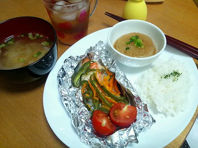 鮭のホイル焼き/大根とろとろ煮|sizさん