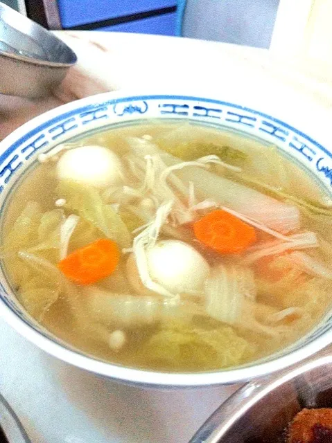 fishball vegetables soup|laumeikuanさん