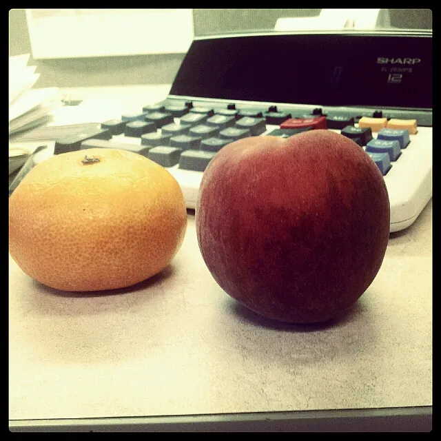 peach or orange...iatethepeach!|nana kimさん