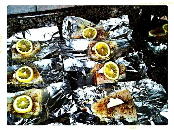 Bbq Dory pockets with lemon butter|mmmyoさん