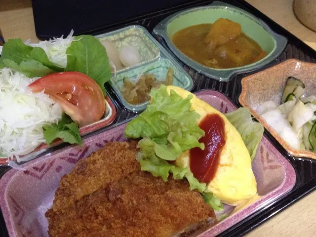 日替り弁当 野菜いっぱいカレー|kurita820さん