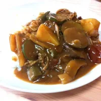 夏野菜カレー|ちあさん