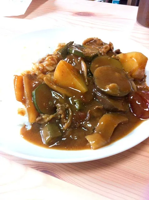 夏野菜カレー|ちあさん