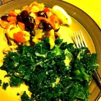 Mediterranean Mahi Mahi w/ Warm Kale Salad|Elizabeth Taylorさん