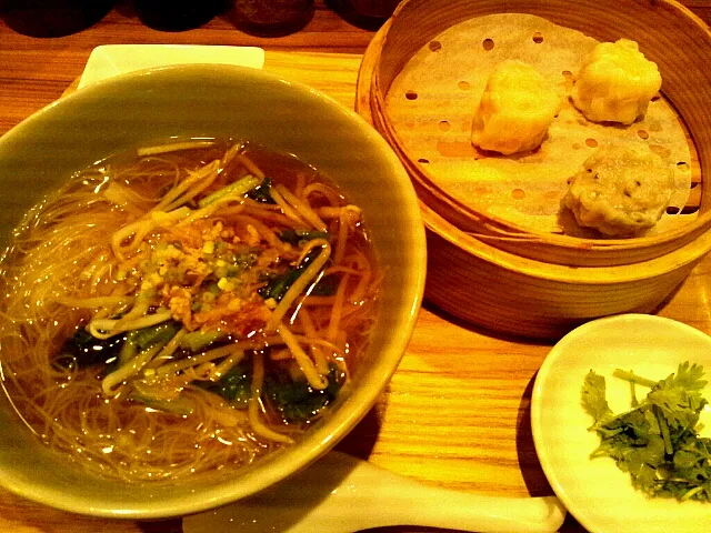 タイヌードルと飲茶セット|でんこさん