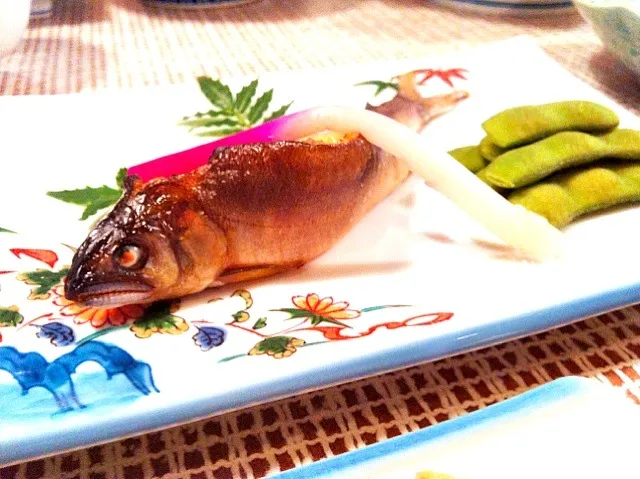 This sweetfish Ayu looks scary!|Makigelinaさん