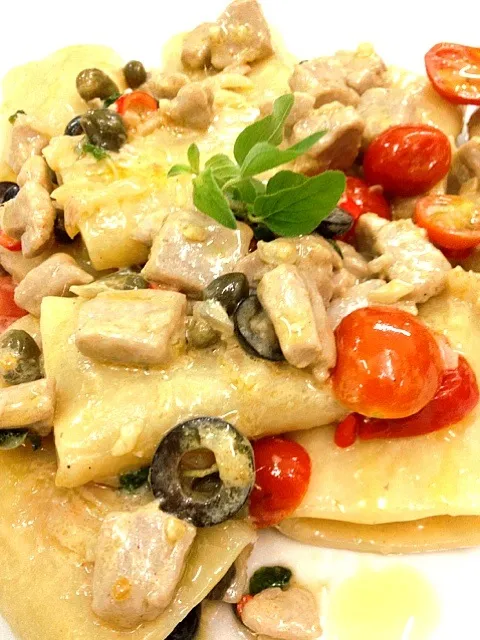 paccheri fresh tuna|Joiajoyさん