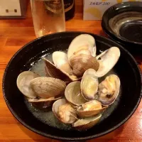 Snapdishの料理写真:アサリの酒蒸し|坂角眞衣子さん