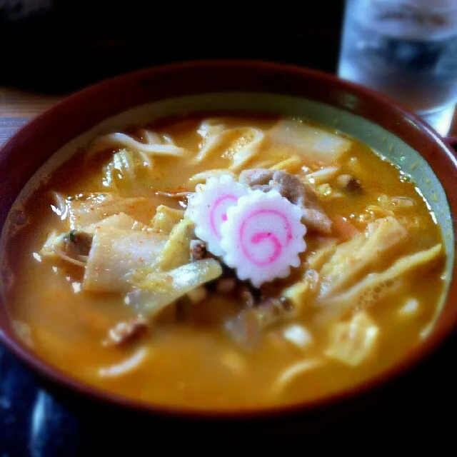 Snapdishの料理写真:激辛パイタンうどん|はにーさん