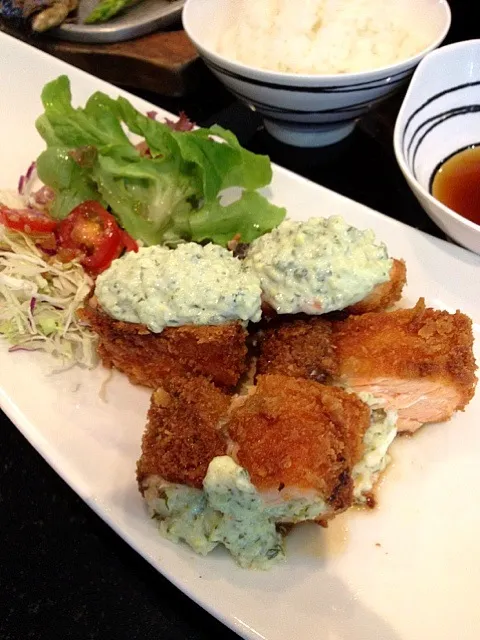 Snapdishの料理写真:salmon.•|kamolnatさん