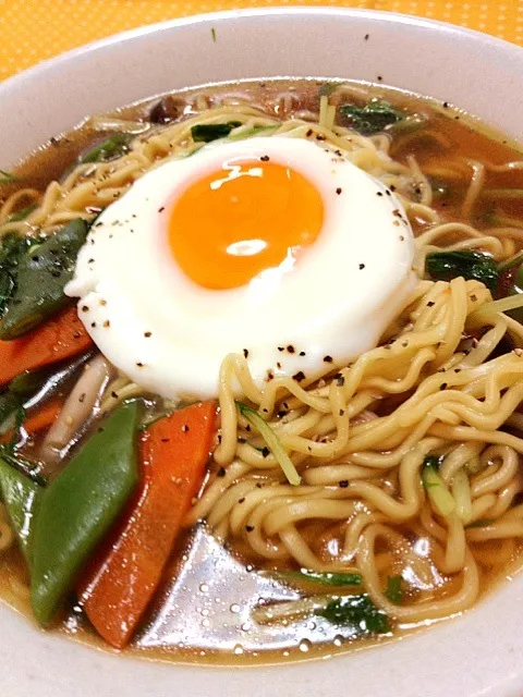 卵のせ醤油ラーメン|♡よっしー♡さん