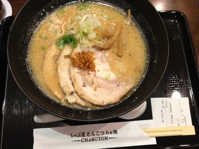 tonkotsu miso chashumen|Tunaさん