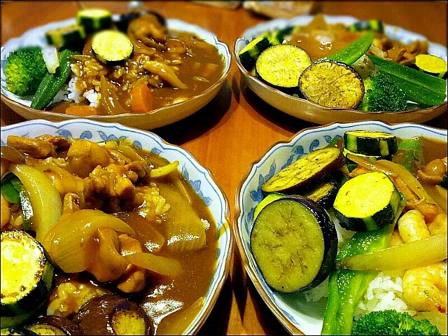 Snapdishの料理写真:夏野菜カレー|kinokodonさん