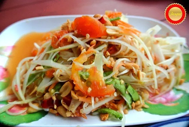 ส้มตำ ソムタム Spicy papaya salad|BOJARUさん