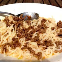 Ramen noodles + meat|Ramib Miesさん