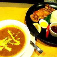 Snapdishの料理写真:シンガポール風チキンカレー|Shunji Uenoさん