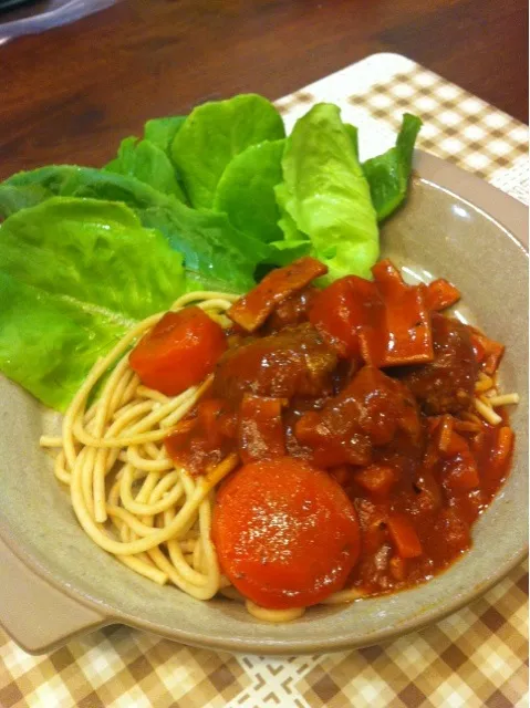 Spaghetti pork ball|Joomjim Jaammumさん