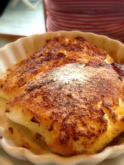 Snapdishの料理写真:oven cooked french toast@ le petit nid|luigi occiさん