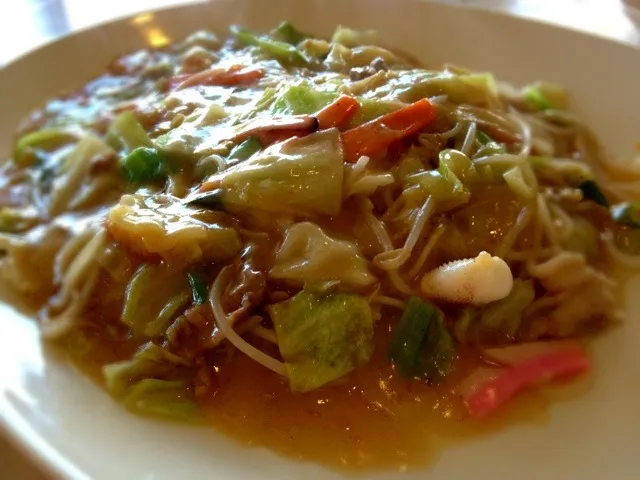 皿うどん(チャンポン麺)|tku🍅🍝🍜🍝🍜🍝🍅さん