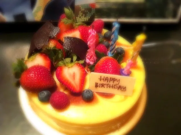 birthday cheese cake! 26-06-12|ybtizan mackno-datuさん