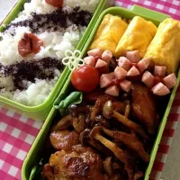 Snapdishの料理写真:中学生男子のお弁当|sachiさん