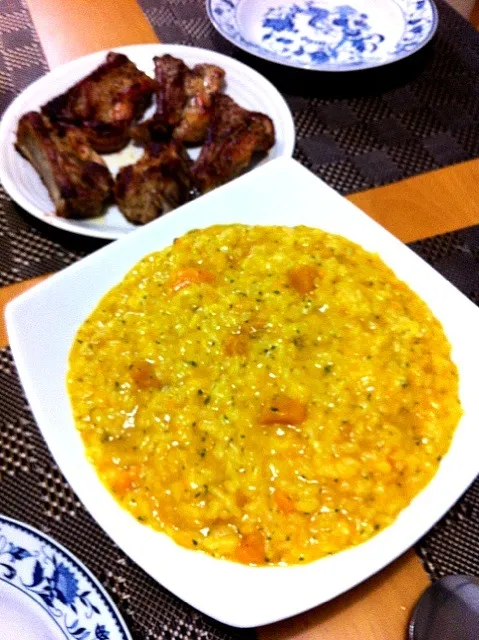 risotto de abobora|lucia inoueさん