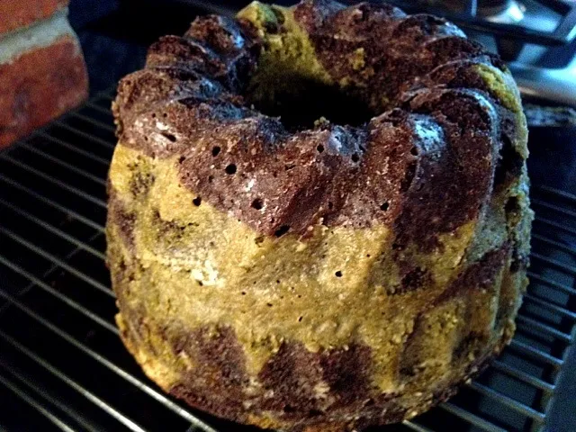 matcha dark chocolate bundt cake|lee ramsayさん