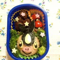 Snapdishの料理写真:☆彡息子のポカブ弁当☆彡|みささん