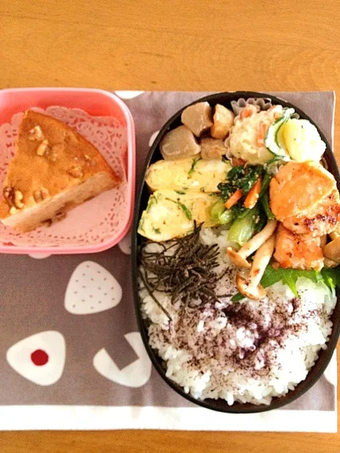 鮭の味噌炒め弁当|nekoさん