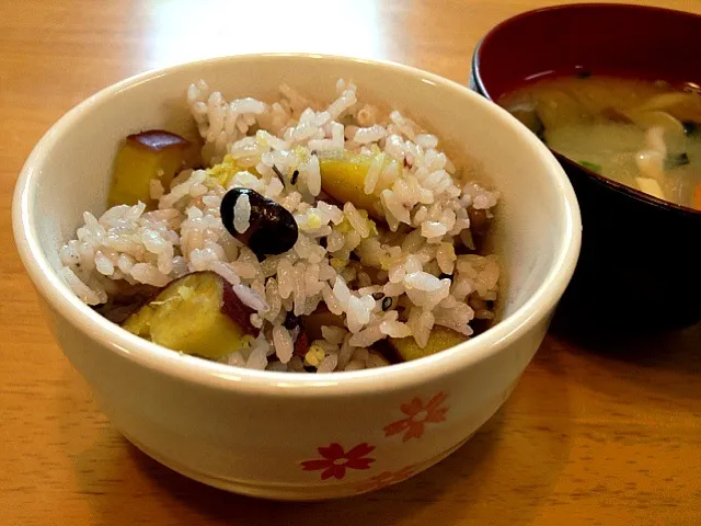 雑穀さつま芋ご飯|かなひなママさん