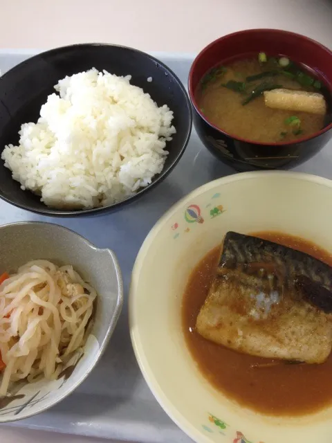 鯖味噌煮定食|あにさんさん