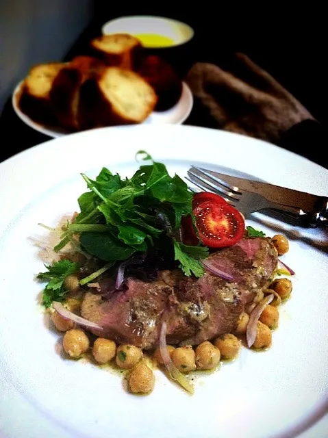 morrocan lamb and chickpea salad|rick chanさん