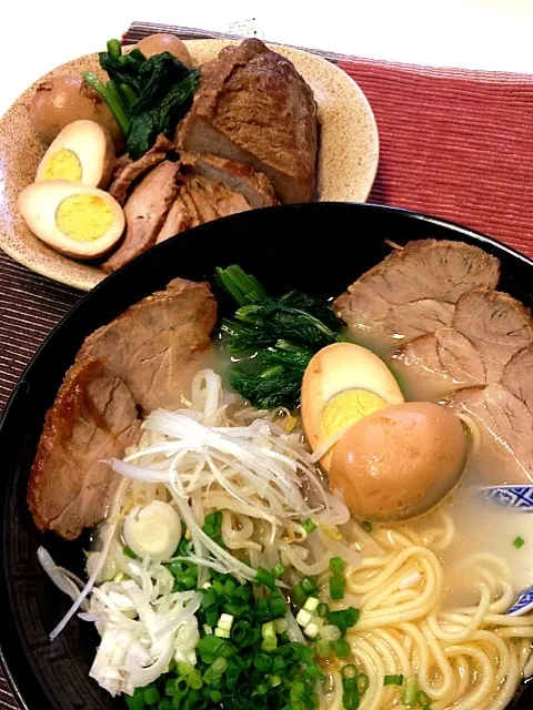 手作り焼豚ラーメン🍜|かずさん